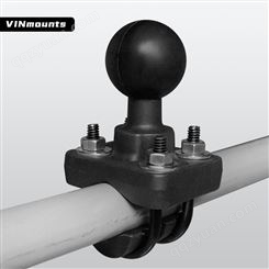 VINmounts®双U型螺栓工业球头底座（适配直径13-33mm）-1.5”球头