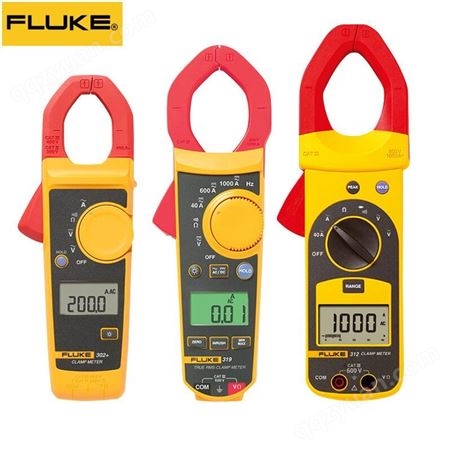 福禄克(FLUKE)F312交流钳形电流表钳 形万用表掌上型数字