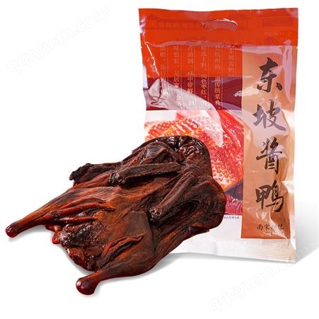 南宋胡记杭州特产东坡酱鸭整只小吃熟食酱板鸭真空包装腊味手撕鸭