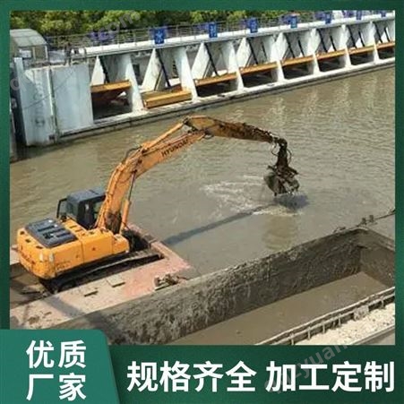 河道清淤疏浚工程 乡镇水道池塘水库淤泥清理
