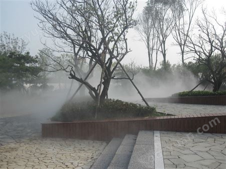 景观造雾喷头 方腾雾森景观系统 人造雾主机 园林水雾